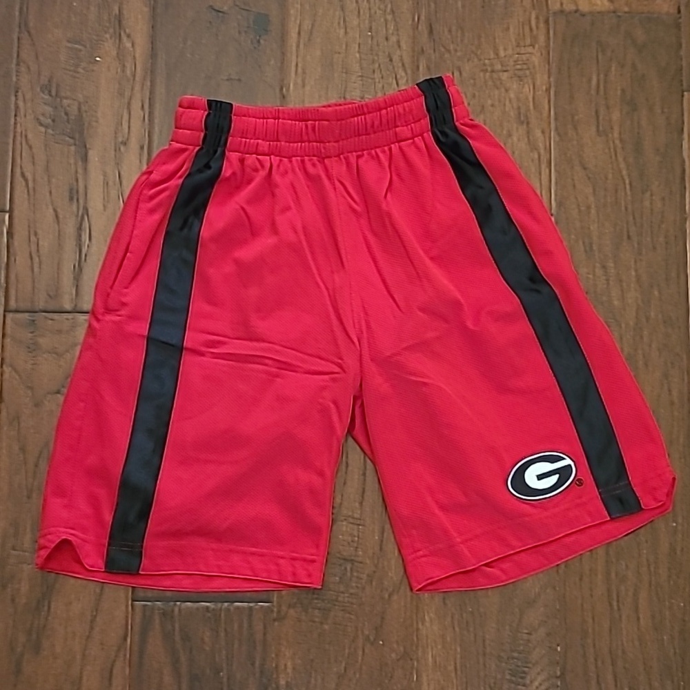 GA Bulldogs athletic shorts size Medium (12-14)